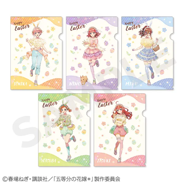 (Goods - Clear File) The Quintessential Quintuplets Specials 2 Holographic A4-sized Clear File Nakano Nino