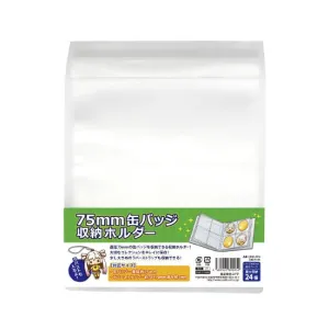 (Goods - Collection Storage) Non-Character Original 75mm Button Badge Storage Folder