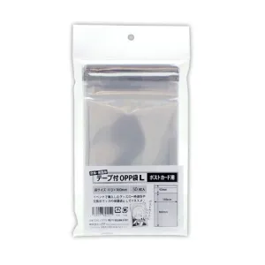 (Goods - Cover Other) Non-Character Original OPP Bag w/ Tape L Size (50 Pcs)