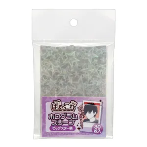 (Goods - Cover Other) Non-Character Original PashaColle Holographic Sleeve Big Star (30 Pcs)