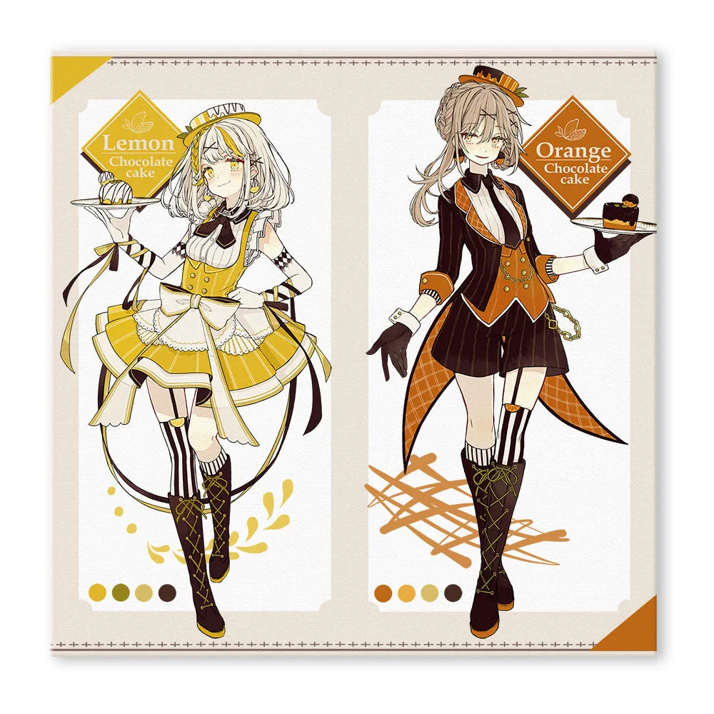 (Goods - High Resolution Print) Art collection Akakura Chocolate Cake 6 Shimai Lemon Chocolate Cake/Orange Chocolate Cake