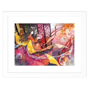 (Goods - High Resolution Print) Art collection Amaichi Esora Shikisai A4 Size (Signed by the Artist)