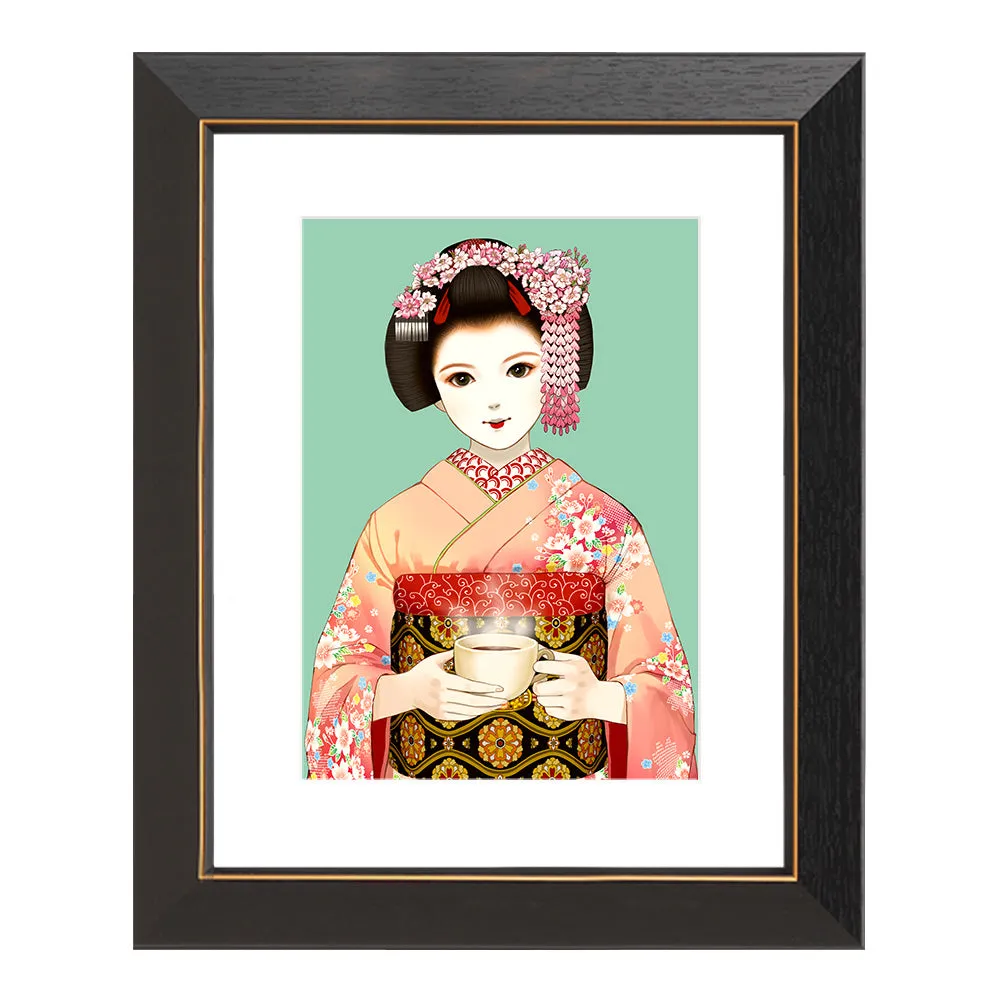(Goods - High Resolution Print) Art collection Mariko Mizukawa Maikokissakurumiya Series01 (Signed by the Artist)