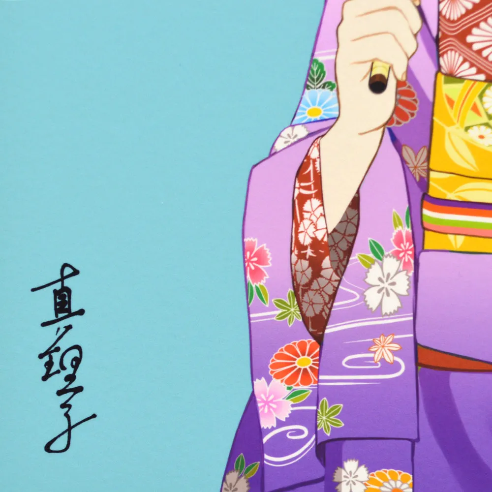 (Goods - High Resolution Print) Art collection Mariko Mizukawa Maikokissakurumiya Series02 (Signed by the Artist)