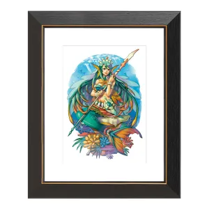 (Goods - High Resolution Print) Art collection Misaki Tamura mermaid (Signed by the Artist)