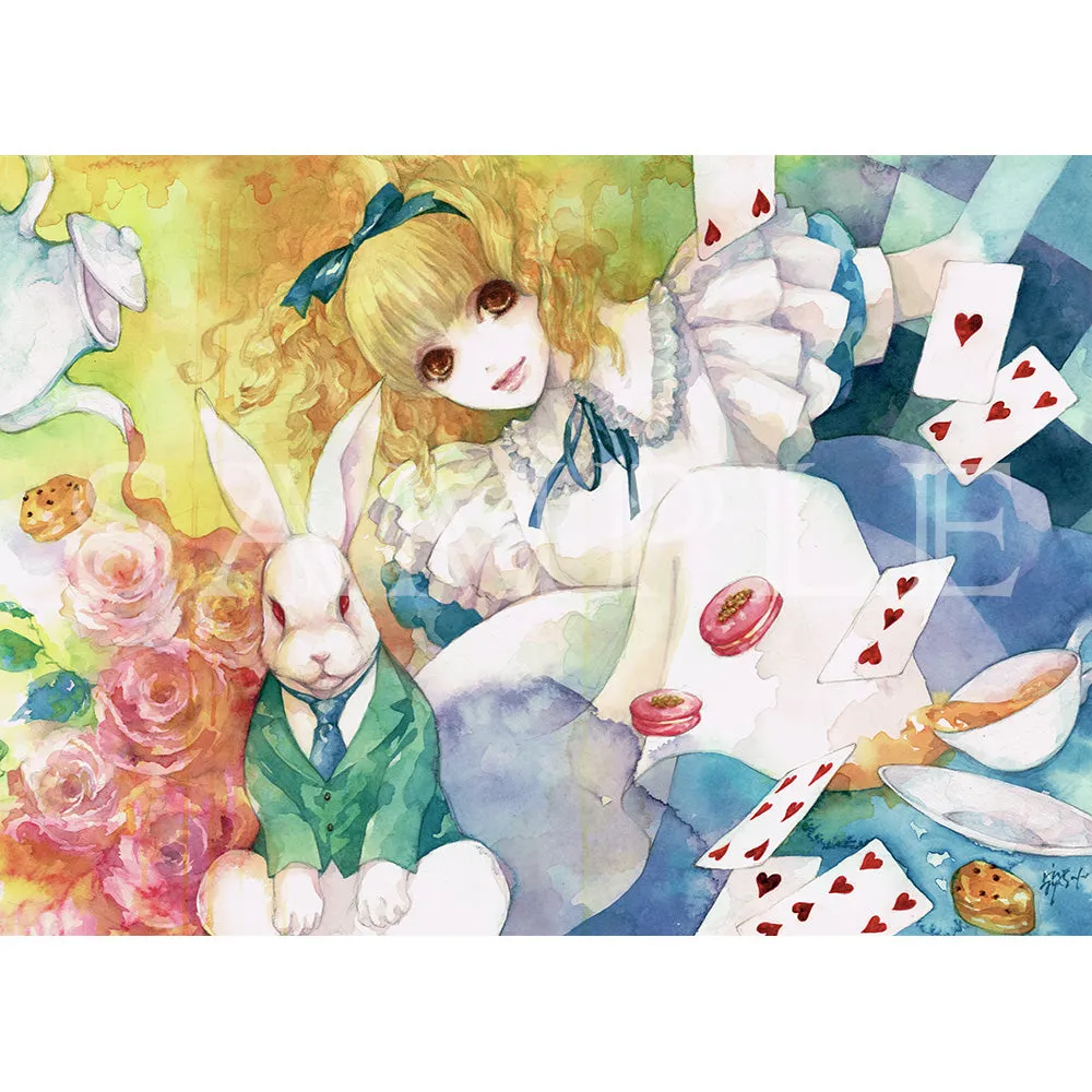 (Goods - High Resolution Print) Art collection Rio Ayasaka Alice's Adventures in Wonderland (Signed by the Artist)