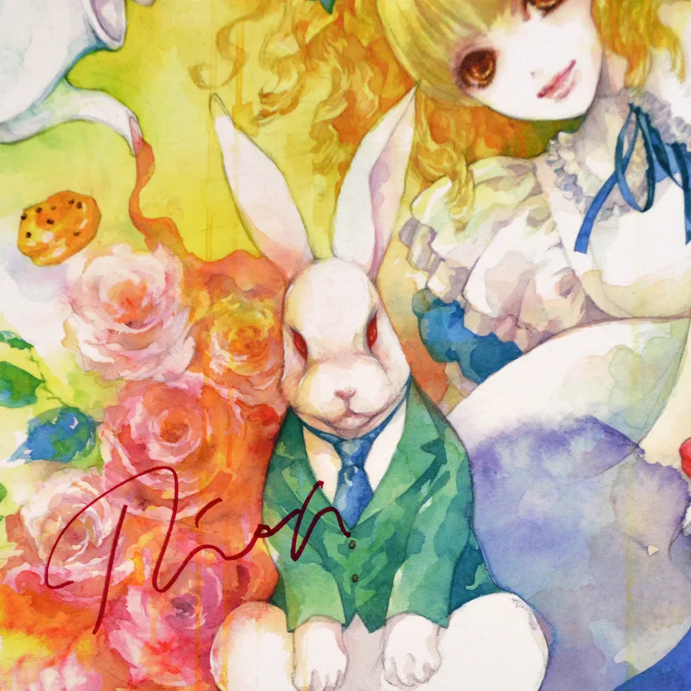 (Goods - High Resolution Print) Art collection Rio Ayasaka Alice's Adventures in Wonderland (Signed by the Artist)