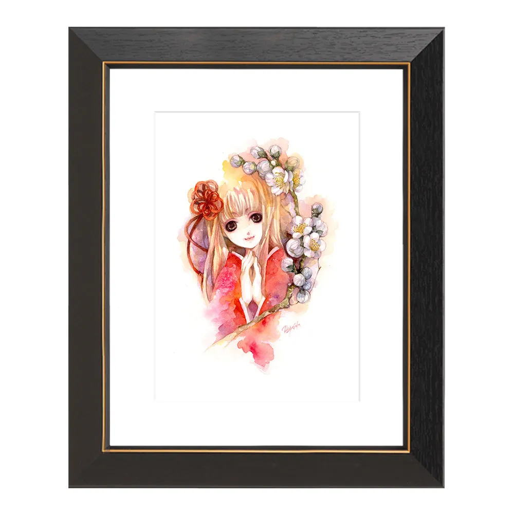 (Goods - High Resolution Print) Art collection Rio Ayasaka Ume ga E (Signed by the Artist)