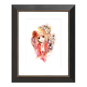 (Goods - High Resolution Print) Art collection Rio Ayasaka Ume ga E (Signed by the Artist)