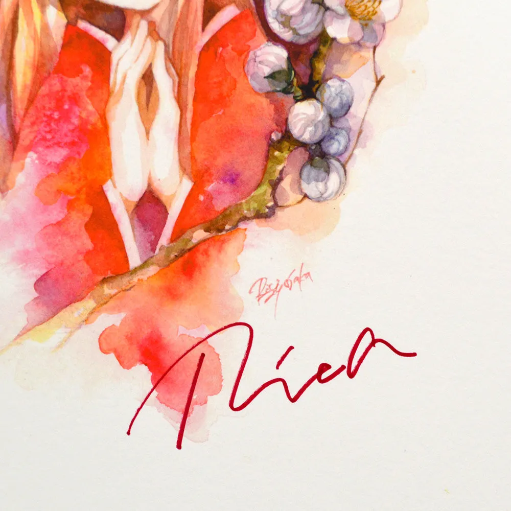 (Goods - High Resolution Print) Art collection Rio Ayasaka Ume ga E (Signed by the Artist)
