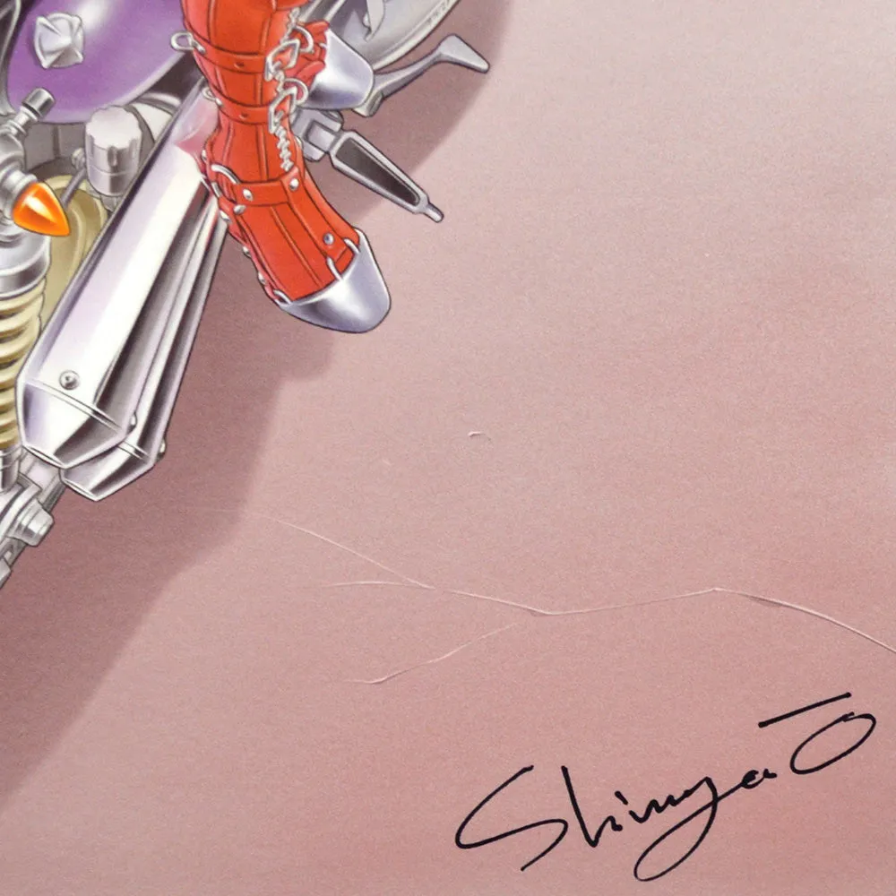 (Goods - High Resolution Print) Art collection Shinya Ohmori Boost! (Signed by the Artist)