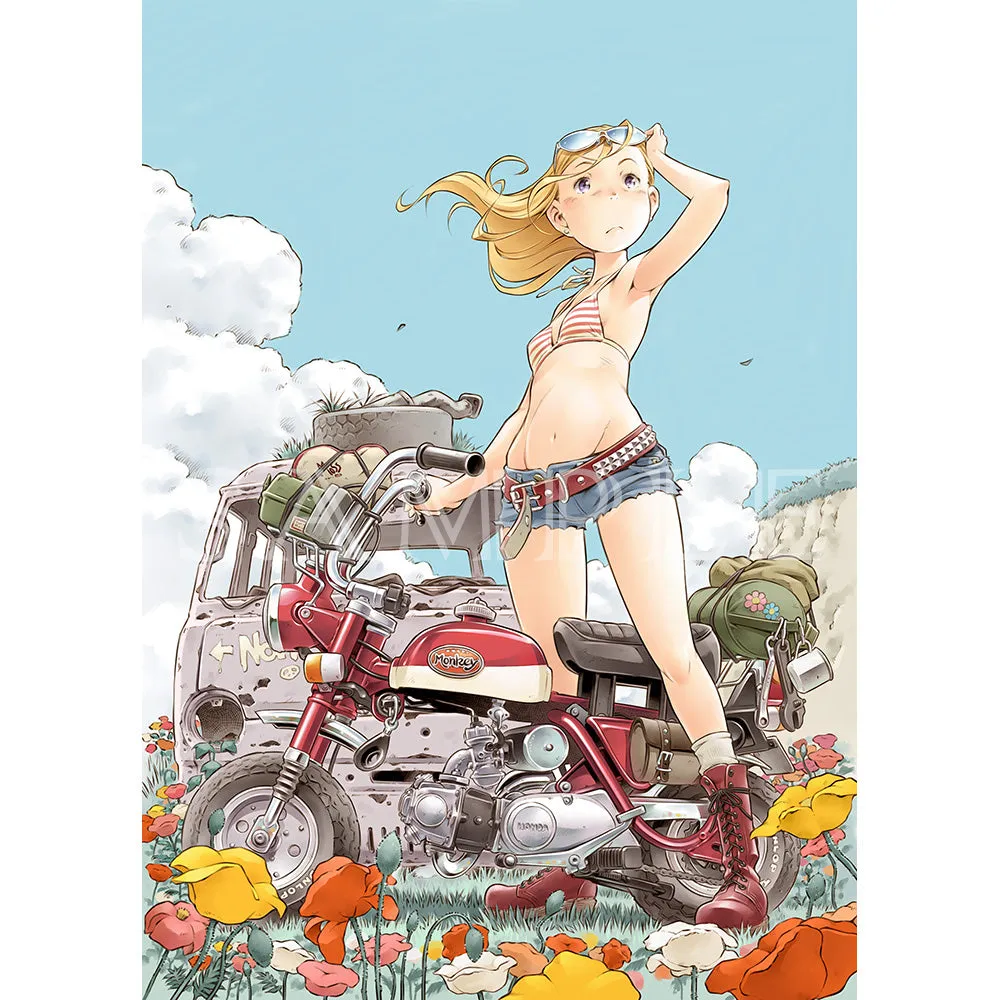 (Goods - High Resolution Print) Art collection Shinya Ohmori FREEDOM (Signed by the Artist)