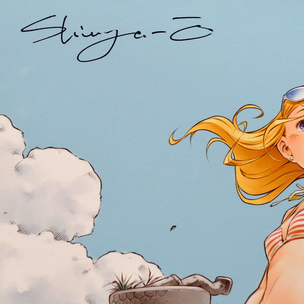 (Goods - High Resolution Print) Art collection Shinya Ohmori FREEDOM (Signed by the Artist)