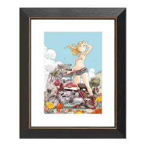 (Goods - High Resolution Print) Art collection Shinya Ohmori FREEDOM (Signed by the Artist)