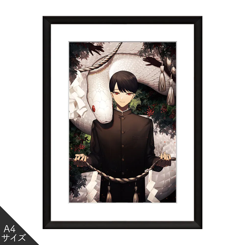 (Goods - High Resolution Print) Boys Gallery Chiniku Chara-fine Kamisama no Torimichi Does not include artist's signature A4 Size