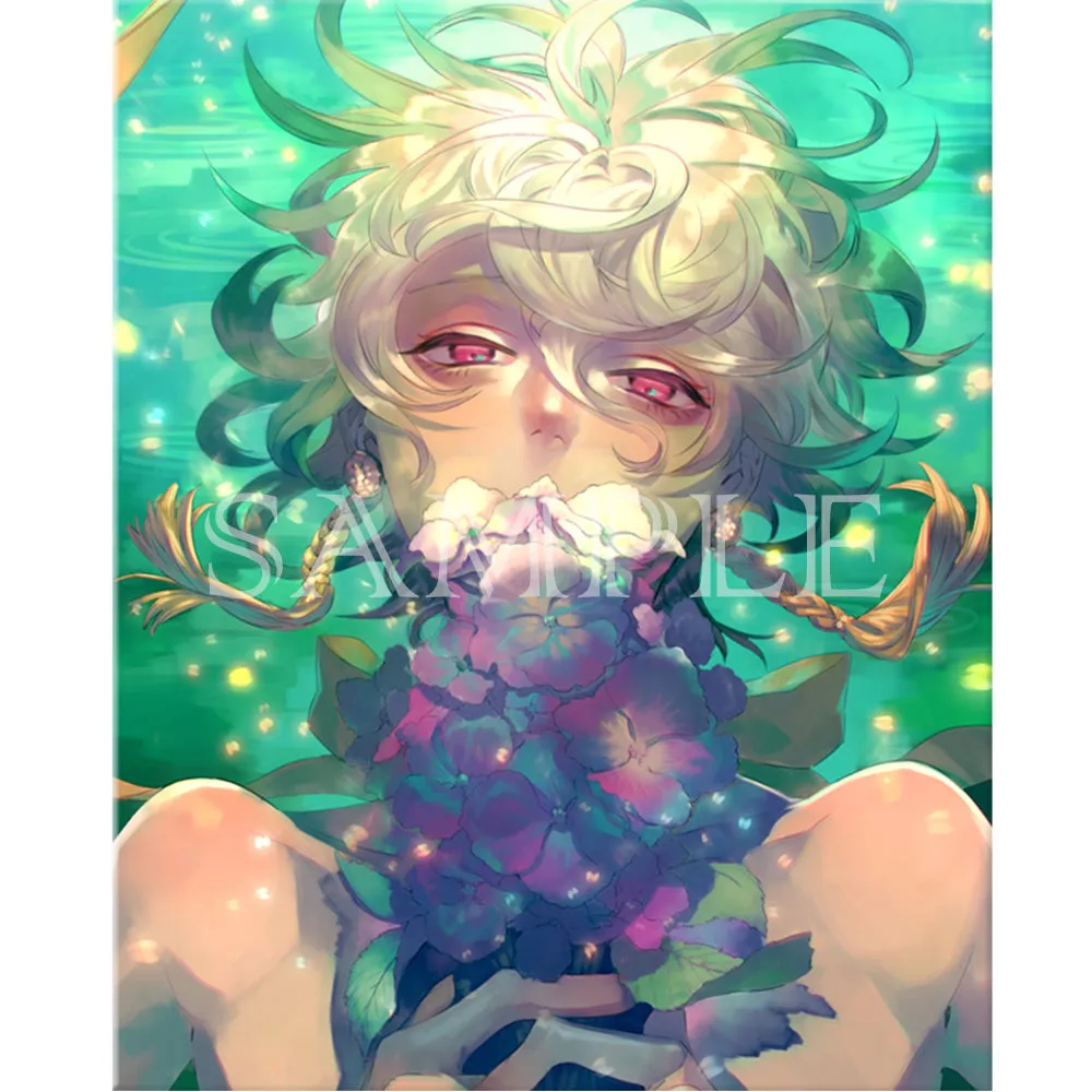 (Goods - High Resolution Print) Boys Gallery Fasna Chara-fine Board Ajisai