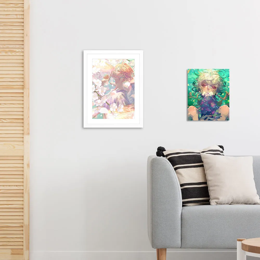 (Goods - High Resolution Print) Boys Gallery Fasna Chara-fine Sakura A4 Size (Signed by the Artist)