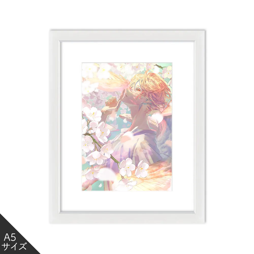 (Goods - High Resolution Print) Boys Gallery Fasna Chara-fine Sakura A5 Size