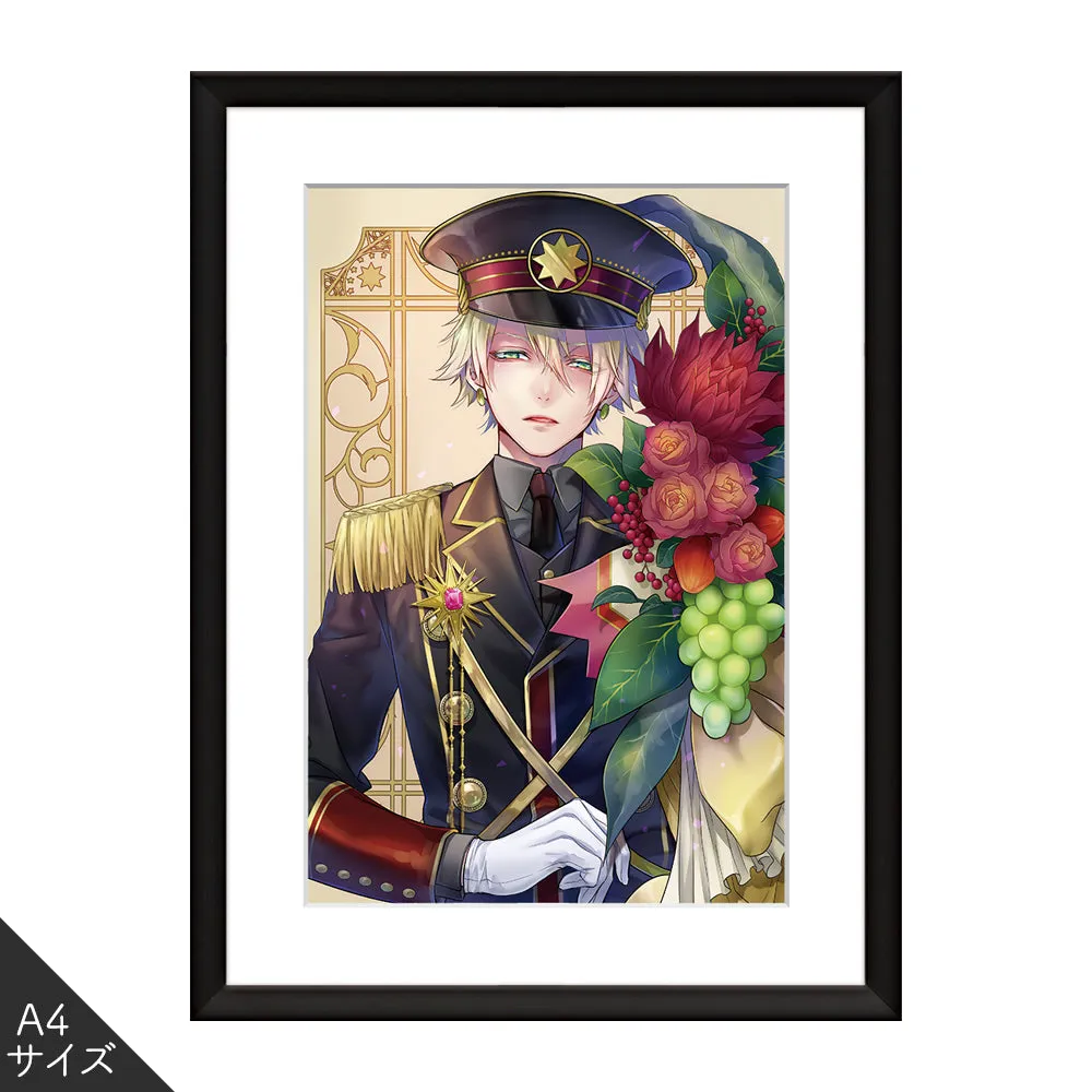 (Goods - High Resolution Print) Boys Gallery Hakuseki Chara-fine Shukufuku A4 Size (Signed by the Artist)