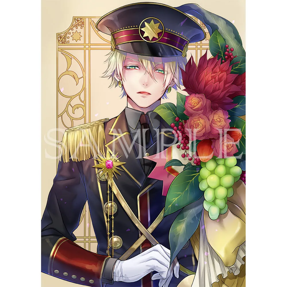 (Goods - High Resolution Print) Boys Gallery Hakuseki Chara-fine Shukufuku A5 Size