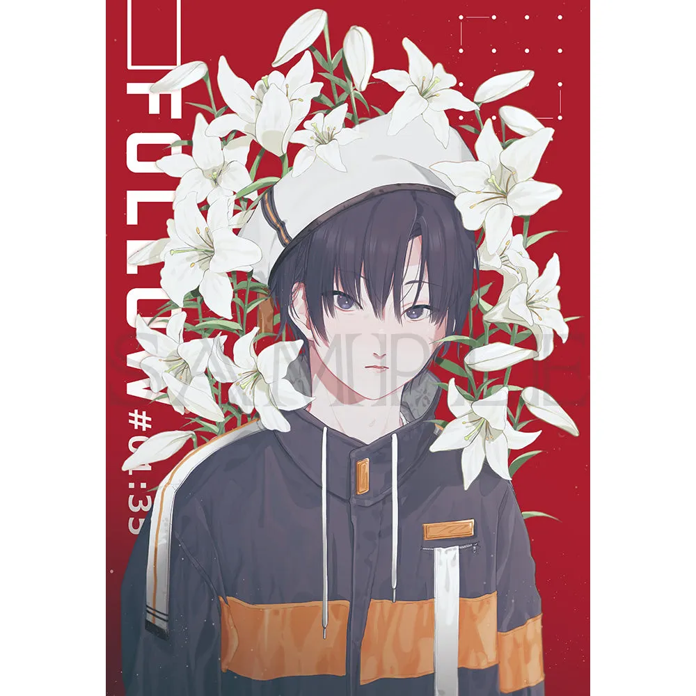 (Goods - High Resolution Print) Boys Gallery Kanta Chara-fine Board Kaori