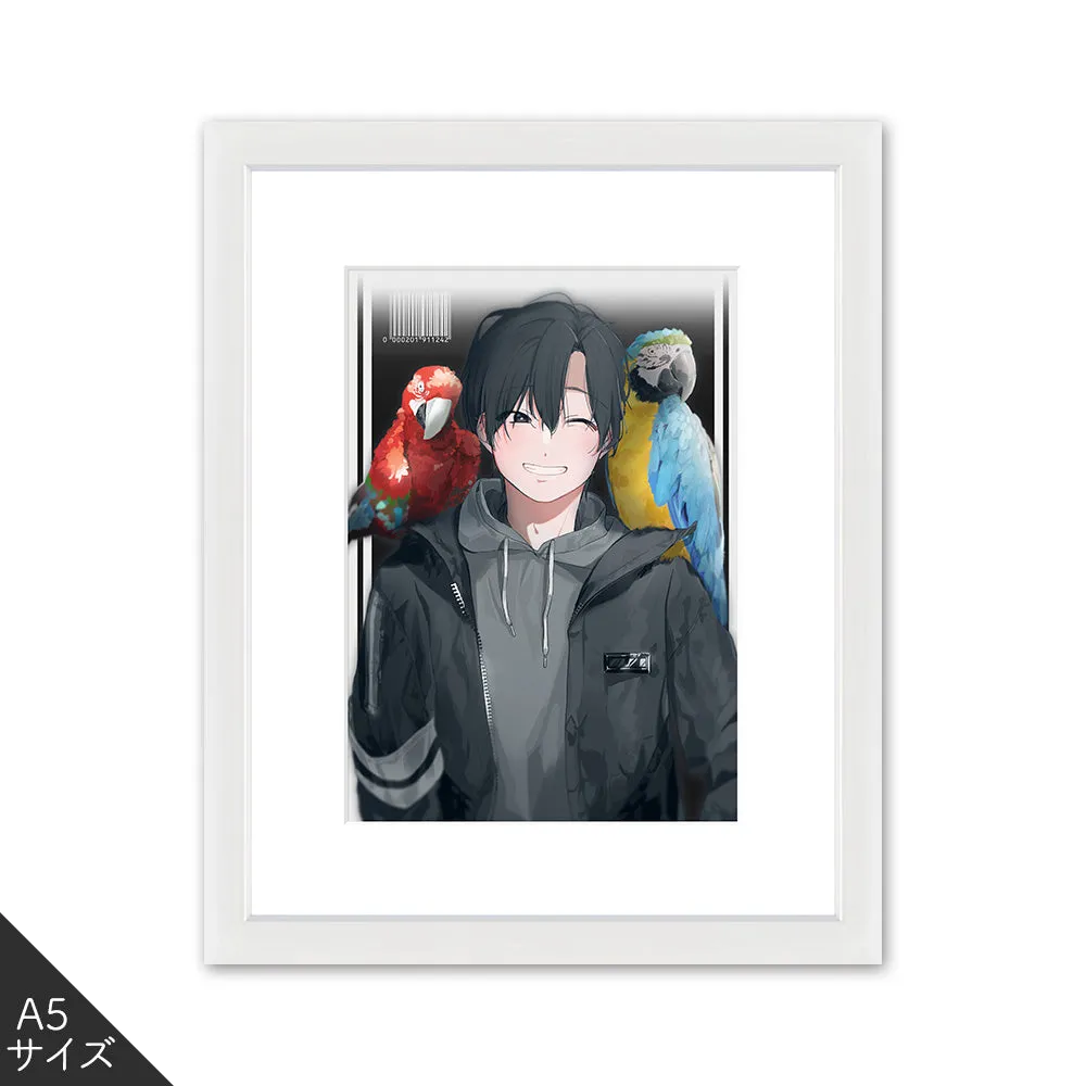 (Goods - High Resolution Print) Boys Gallery Kanta Chara-fine Parrot A5 Size