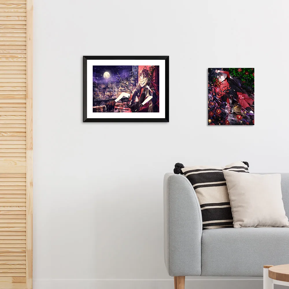 (Goods - High Resolution Print) Boys Gallery Mura Karuki Chara-fine Fuyu Geshiki A4 Size (Signed by the Artist)