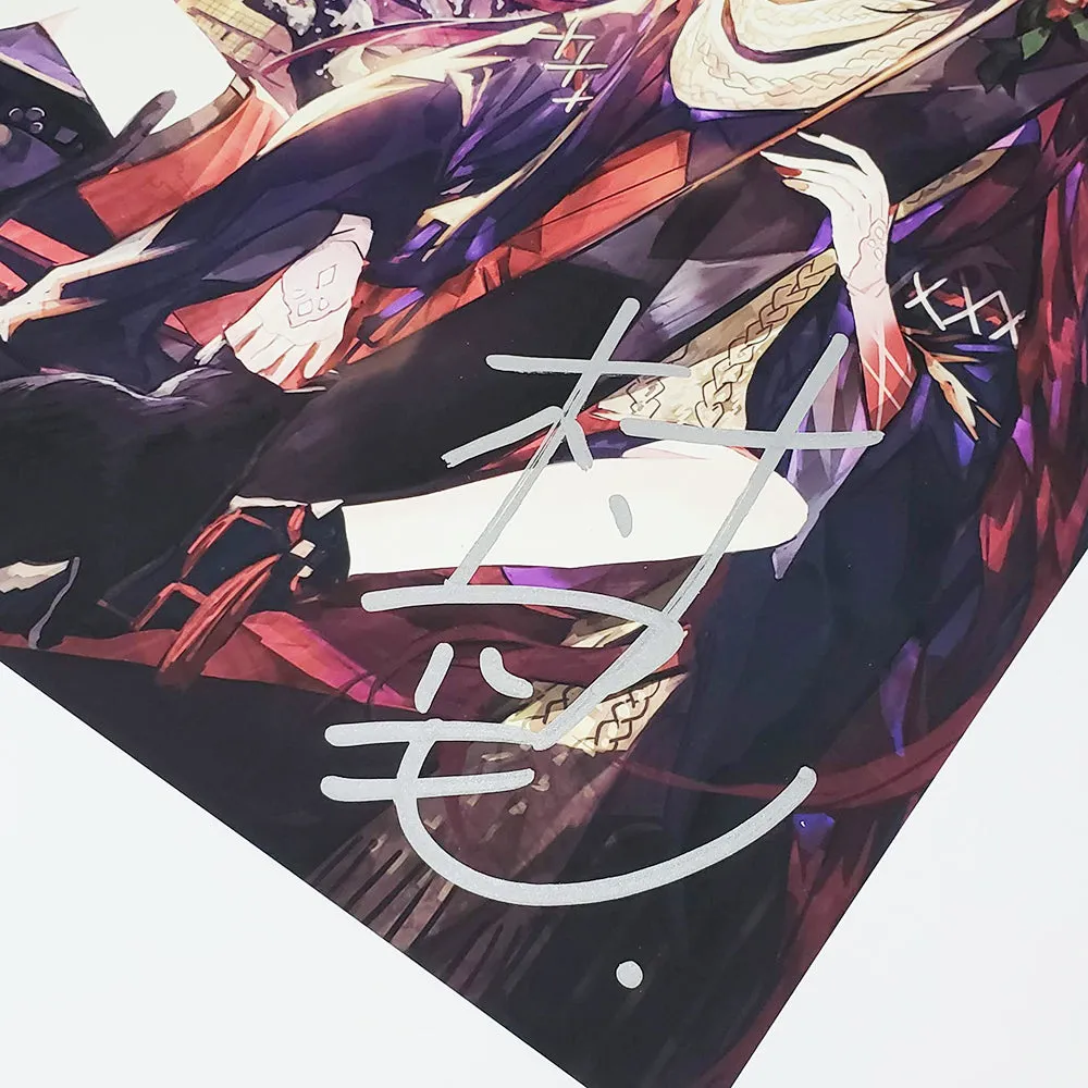 (Goods - High Resolution Print) Boys Gallery Mura Karuki Chara-fine Fuyu Geshiki A4 Size (Signed by the Artist)
