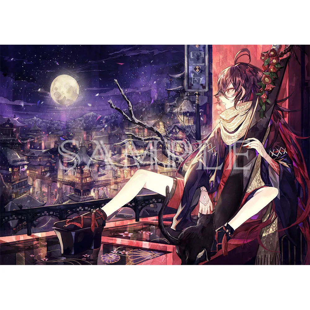 (Goods - High Resolution Print) Boys Gallery Mura Karuki Chara-fine Fuyu Geshiki A5 Size