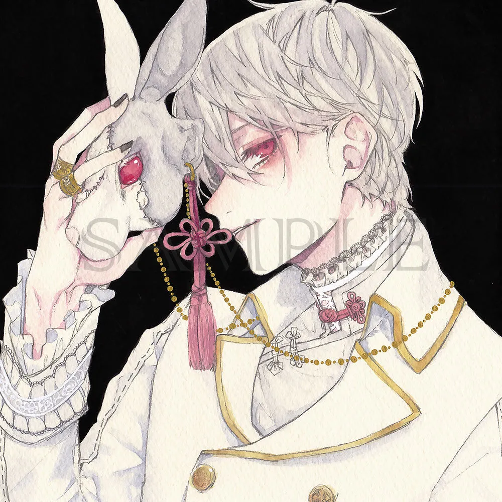(Goods - High Resolution Print) Boys Gallery OTOCHI Chara-fine Board Hakuto