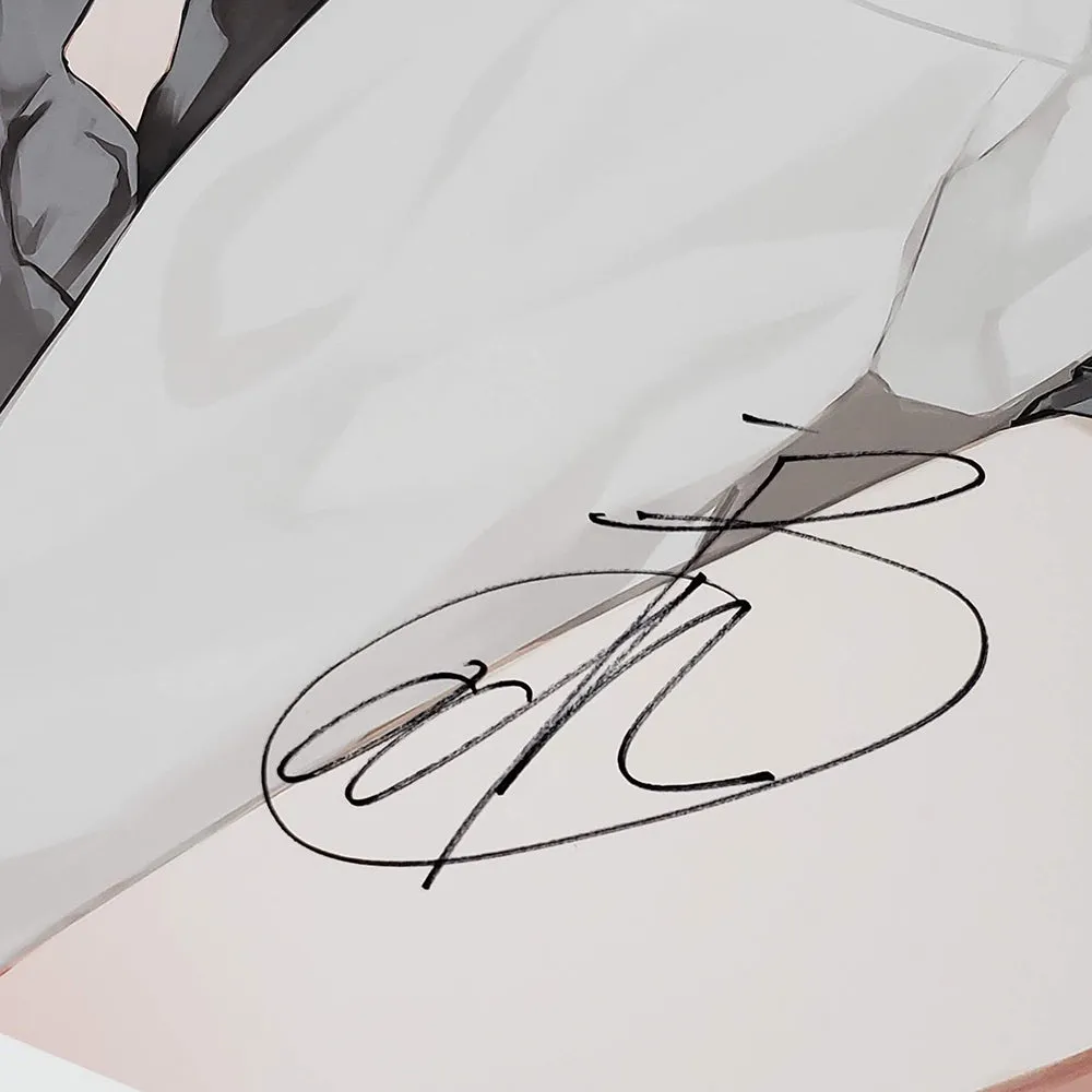 (Goods - High Resolution Print) Boys Gallery OTOCHI Chara-fine Kakushigoto A4 Size (Signed by the Artist)