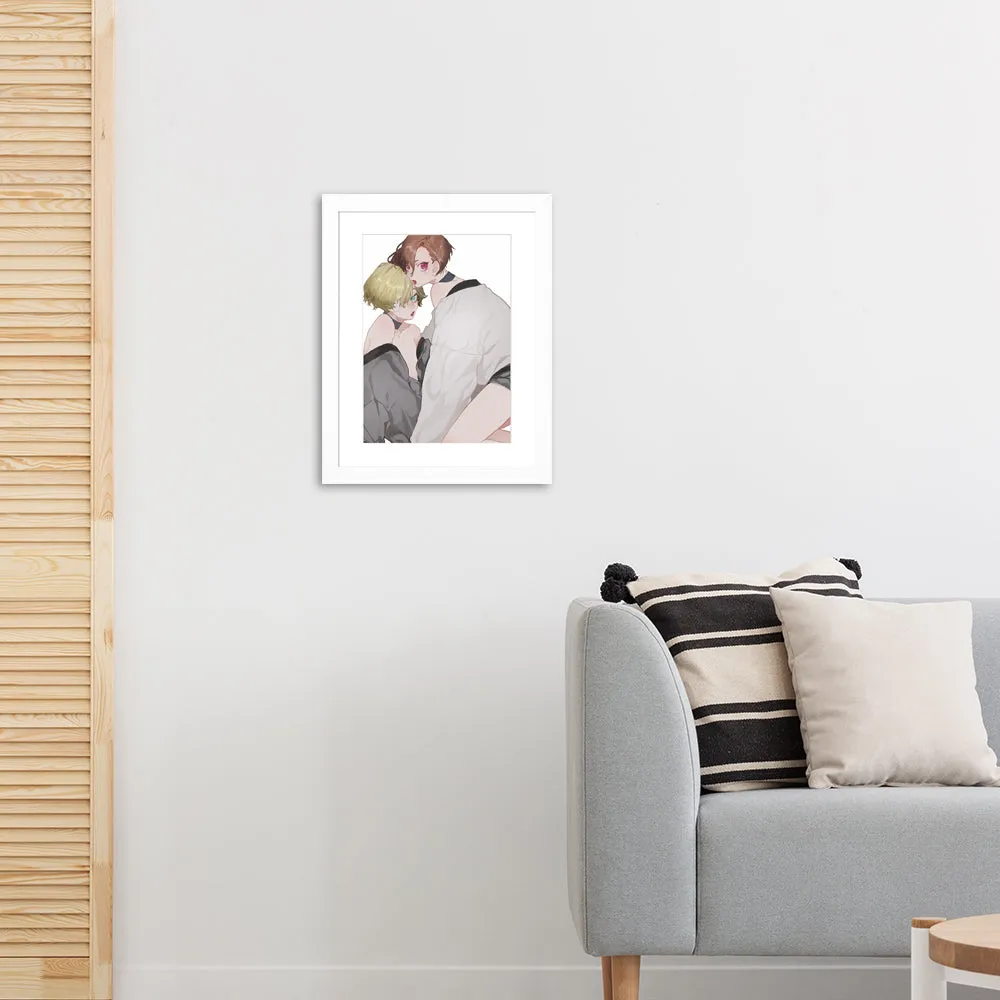 (Goods - High Resolution Print) Boys Gallery OTOCHI Chara-fine Kakushigoto A4 Size (Signed by the Artist)