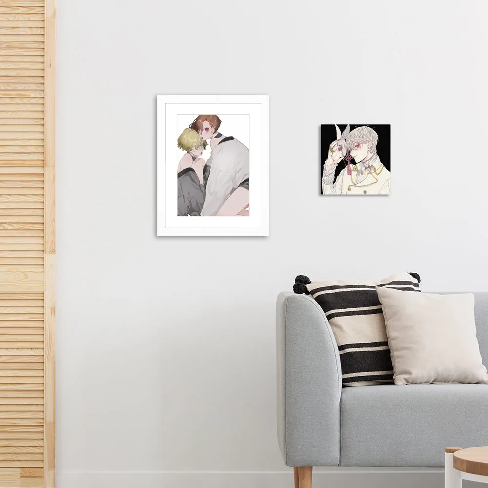 (Goods - High Resolution Print) Boys Gallery OTOCHI Chara-fine Kakushigoto A4 Size (Signed by the Artist)