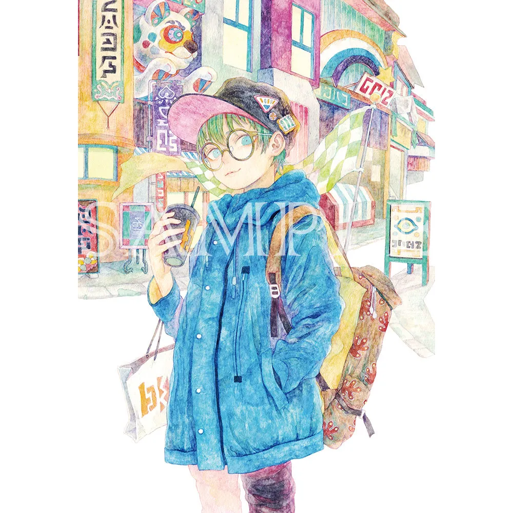 (Goods - High Resolution Print) Boys Gallery Runta Chara-fine Board Odekate