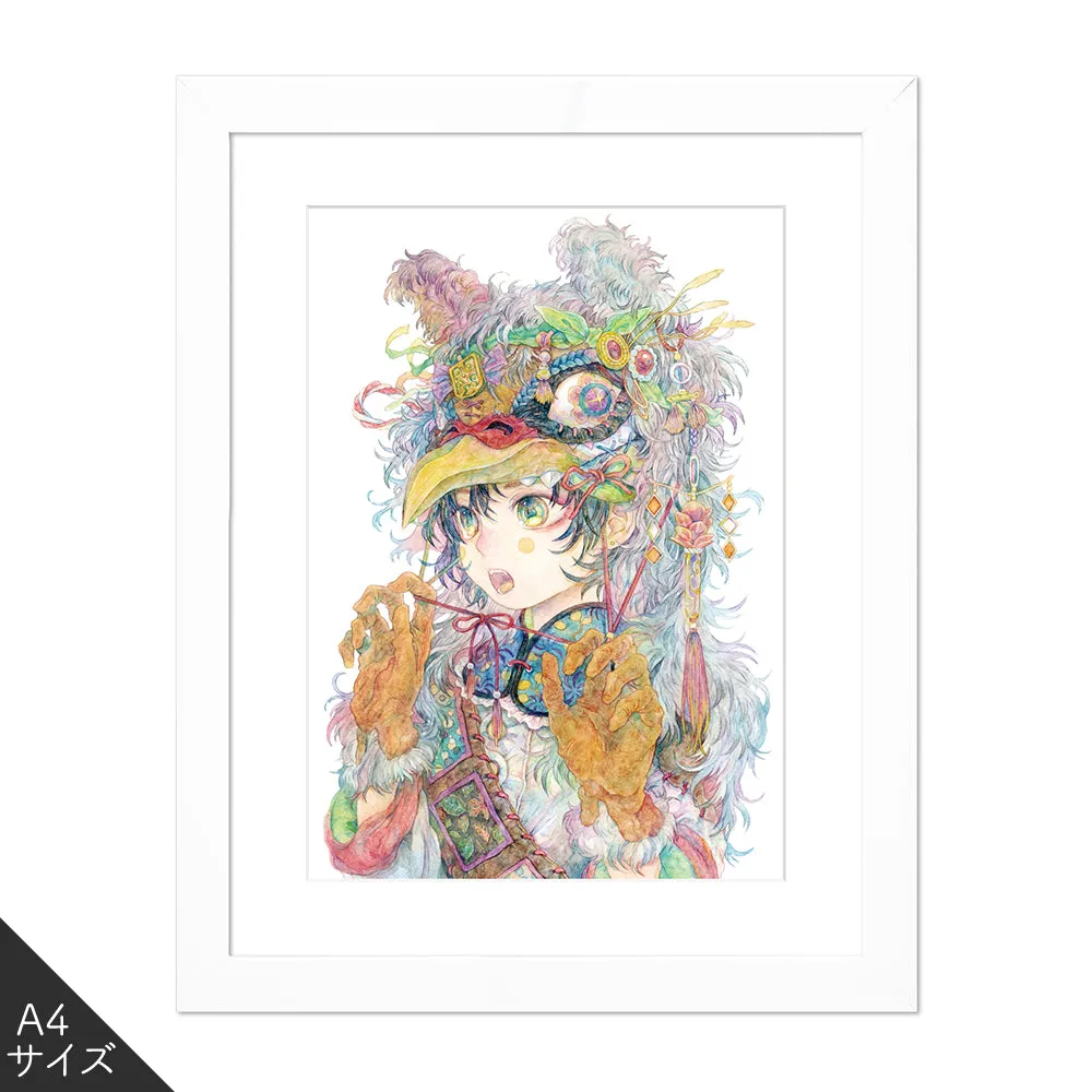 (Goods - High Resolution Print) Boys Gallery Runta Chara-fine Chokenzoku no Yosoi A4 Size (Signed by the Artist)