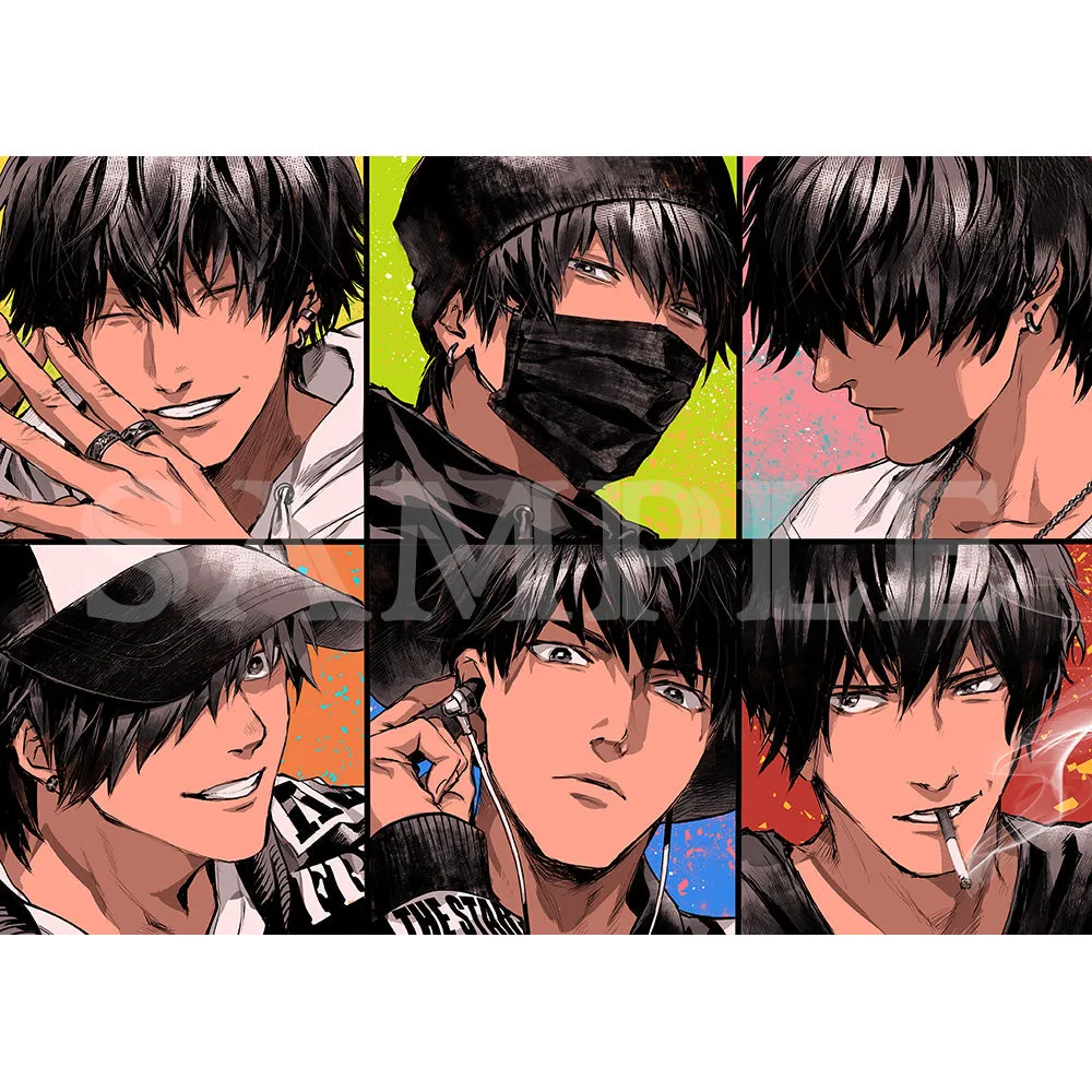 (Goods - High Resolution Print) Boys Gallery Toya Onoda Chara-fine Personal Color A4 Size (Signed by the Artist)