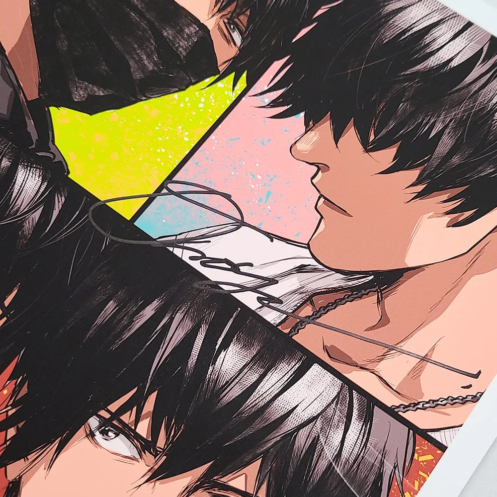 (Goods - High Resolution Print) Boys Gallery Toya Onoda Chara-fine Personal Color A4 Size (Signed by the Artist)