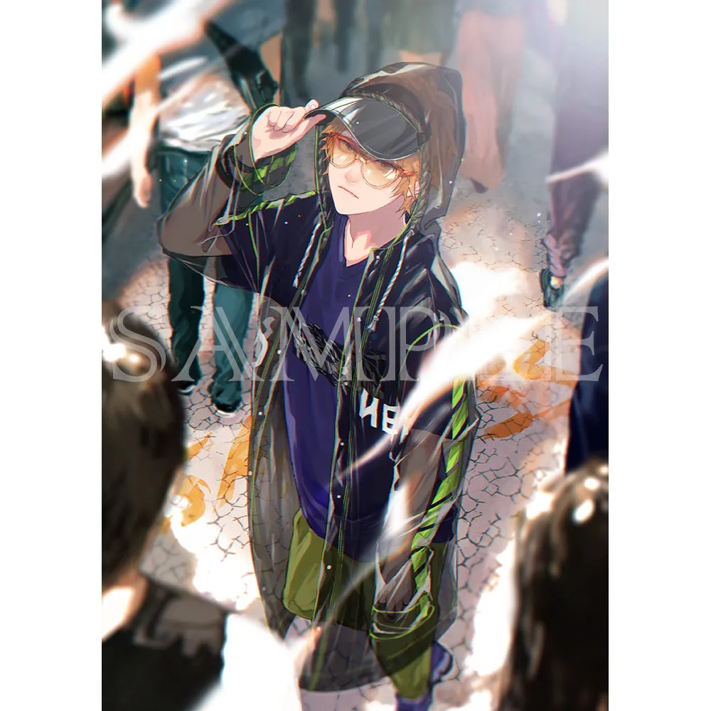 (Goods - High Resolution Print) Boys Gallery Uriurita Chara-fine Keikai A4 Size (Signed by the Artist)