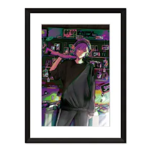 (Goods - High Resolution Print) Boys Gallery Uriurita Chara-fine Shateki A5 Size