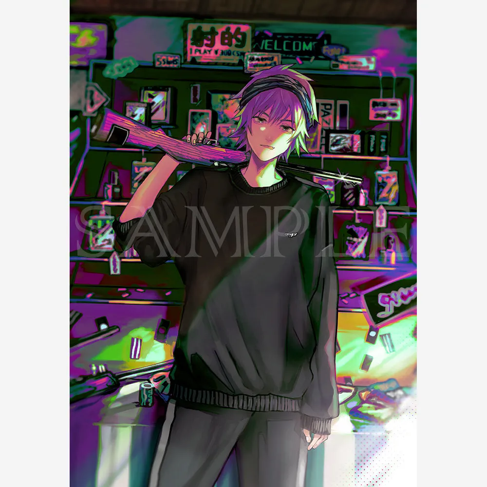 (Goods - High Resolution Print) Boys Gallery Uriurita Chara-fine Shateki A5 Size