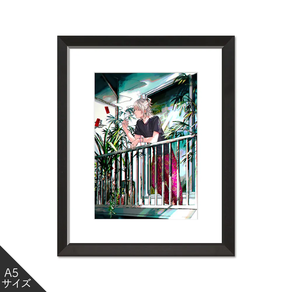 (Goods - High Resolution Print) Boys Gallery Uriurita Chara-fine Veranda de Ippuku A5 Size