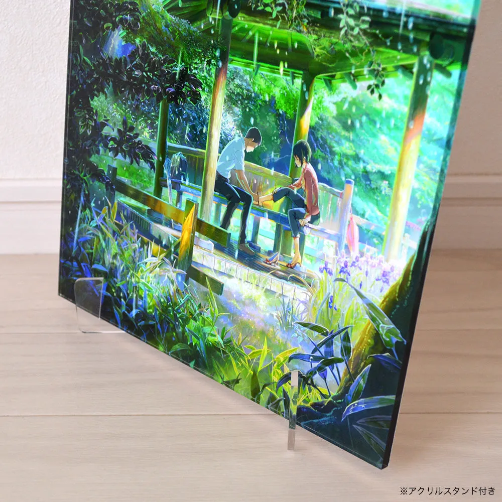 (Goods - High Resolution Print) The Garden of Words Arbor" Chara Fine Character Acrylic Art Collection