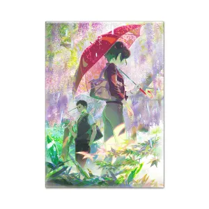 (Goods - High Resolution Print) The Garden of Words Wisteria Trellis" Chara Fine Character Acrylic Art Collection