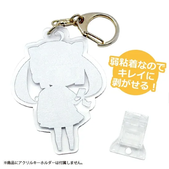 (Goods - Key Chain Accessory) Non-Character Original Stand-Alone Acrylic Key Chain Stand (3 Pcs)