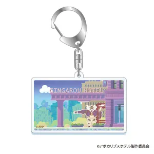 (Goods - Key Chain) Apocalypse Hotel Acrylic Key Chain Doorman Robot
