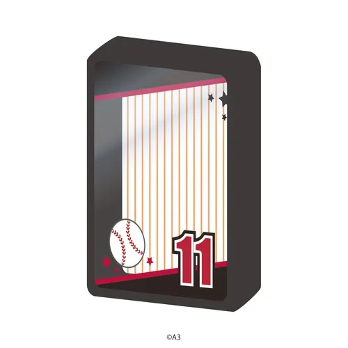 (Goods - Key Chain Cover) Character Frame 29 - Baseball 11