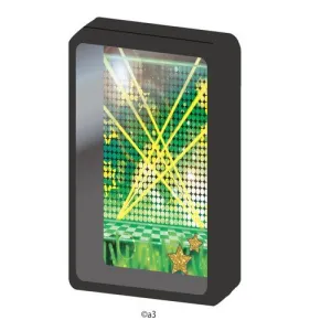 (Goods - Key Chain Cover) Character Frame 52 - Starry Lights Stage (Green)