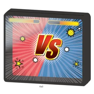 (Goods - Key Chain Cover) Double Character Frame 14 - Battle