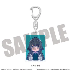 (Goods - Key Chain) Gakuen iDOLM@STER ID Card Photo Style Key Chain Vol.1 B Temari Tsukimura