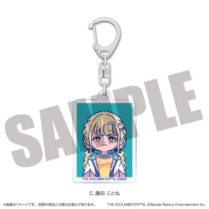 (Goods - Key Chain) Gakuen iDOLM@STER ID Card Photo Style Key Chain Vol.1 C Kotone Fujita